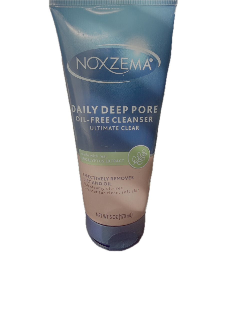Noxzema Ultimate Clear Daily Deep Pore Cleanser (top is slightly cracked)